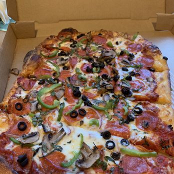 Pizzasaurus Rex - Combo half sheet pizza - Pizza Near Me - Sacramento, California Pizzasaurus Rex - Combo half sheet pizza - Pizza Near Me - Sacramento, California