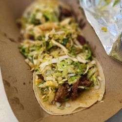 Kogi BBQ Catering - Short Rib and Spicy Pork Tacos