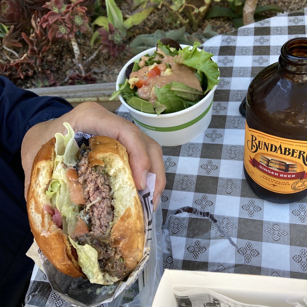 Cali Alley - The Cali Alley burger. - Comfort Food Near Me - Berkeley, California