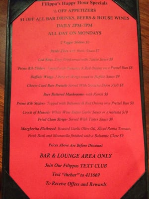 Menu photo 8 Filippa's Restaurant Shelby Township, MI Menu photo 8 Filippa's Restaurant Shelby Township, MI