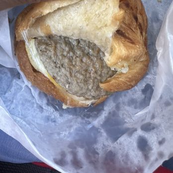 Beans & Brews Coffee House - Sausage Egg croissant - Coffee & Tea Near Me - Tonopah, Nevada
