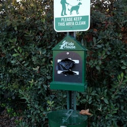 Trail At Poinsettia and Avenida Encinas - Free dog poop bags throughout the trail
