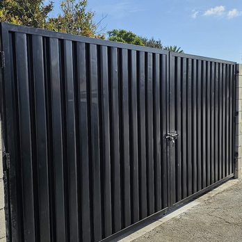 LG Iron Work - Trash gate - Metal Fabricators Near Me LG Iron Work - Trash gate - Metal Fabricators Near Me