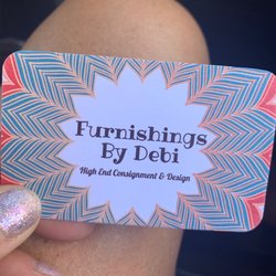 Furnishings By Debi - Business card
