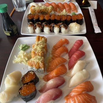 Sushi Tsuki - Fresh nigiri! Salmon, super white tuna, tuna, yellowtail, scallop, ikura and special 2in1 roll - Japanese Near Me - Schaumburg, Illinois Sushi Tsuki - Fresh nigiri! Salmon, super white tuna, tuna, yellowtail, scallop, ikura and special 2in1 roll - Japanese Near Me - Schaumburg, Illinois