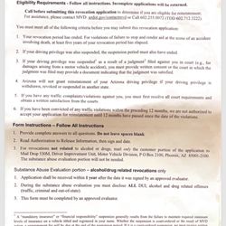 Mohave Mental Health Clinic - Revocation Application instructions pg 1