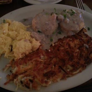 Boulevard Cafe - Biscuits and gravy (darkness due to being in the lounge) - New American Near Me - Daly City, California Boulevard Cafe - Biscuits and gravy (darkness due to being in the lounge) - New American Near Me - Daly City, California