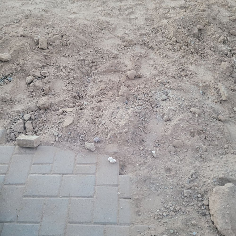 Five Points Excavating - Ran over the patio extension not even in the path of the entry. - Demolition Services Near Me Five Points Excavating - Ran over the patio extension not even in the path of the entry. - Demolition Services Near Me