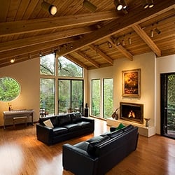 Flooring Alternatives - Prefinished Carbonized Horizontal Grain Bamboo Flooring