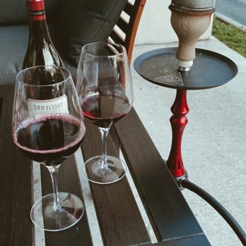 Hubble Bubble Lounge Bar - Pinot Noir and hookah! - Hookah Bars Near Me - North Miami Beach, Florida