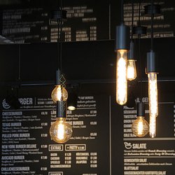 Wippel - Speisekarte, wie in anderen Burger-Läden