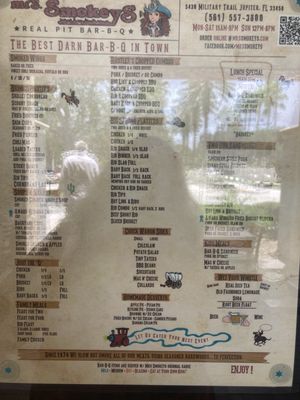 Menu photo 3 Mrs Smokeys Real Pit Bar-B-Q Jupiter, FL