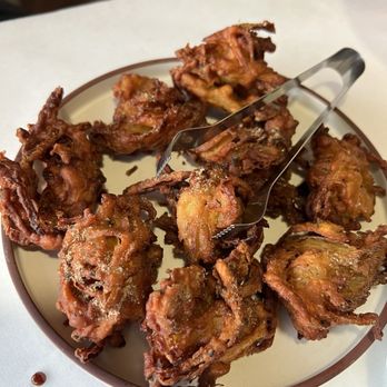 Saffron Fine Indian Cuisine - Onion Bhajia (V,GF) - Indian Near Me - Freehold, New Jersey Saffron Fine Indian Cuisine - Onion Bhajia (V,GF) - Indian Near Me - Freehold, New Jersey