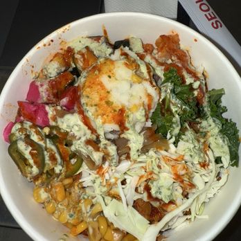 Seoul Bowl - Spicy Pork - Korean Near Me - Tacoma, Washington Seoul Bowl - Spicy Pork - Korean Near Me - Tacoma, Washington