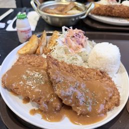 Regular pork katsu Regular pork katsu