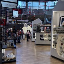 Inside store