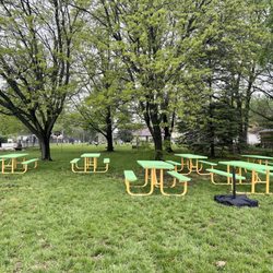 106th and College - Picnic benches