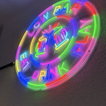 Low Bar - Neon sign - Dive Bars Near Me - Stanwood, Washington Low Bar - Neon sign - Dive Bars Near Me - Stanwood, Washington