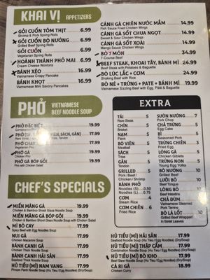 Menu photo 3 Fresh Pho Denver, CO