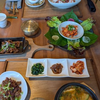 Onggi - Onggi Jeongsik Set, Seafood Gooksu, and Kalbi - Korean Near Me - Washington, DC, District of Columbia Onggi - Onggi Jeongsik Set, Seafood Gooksu, and Kalbi - Korean Near Me - Washington, DC, District of Columbia