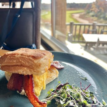 Blackwolf Run Restaurant - Golfer's Breakfast Sandwich - New American Near Me - Kohler, Wisconsin