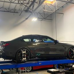 OEM BMW Coilover HAS installed perfectly by Performance Technic!