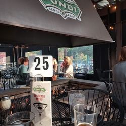 Outdoor dining.