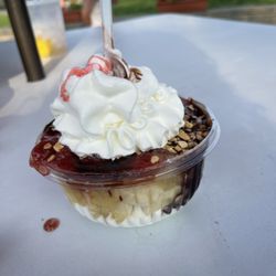 Smiles Soft Serve Ice Cream - Banana split