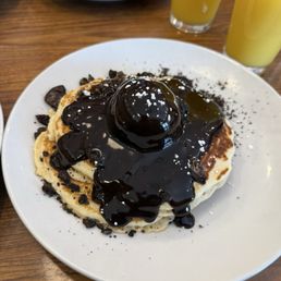 Chocolate Lava Pancakes Chocolate Lava Pancakes
