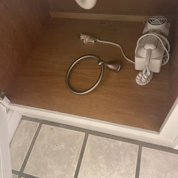Ocean Creek Resort - Replacement towel ring under the cabinet - Resorts Near Me - Myrtle Beach, South Carolina Ocean Creek Resort - Replacement towel ring under the cabinet - Resorts Near Me - Myrtle Beach, South Carolina