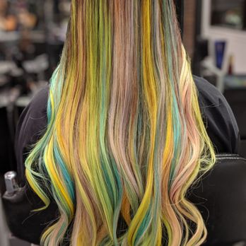 Umbrella Salon - Pastel Rainbow Festival Hair - Hair Salons Near Me - Campbell, California Umbrella Salon - Pastel Rainbow Festival Hair - Hair Salons Near Me - Campbell, California