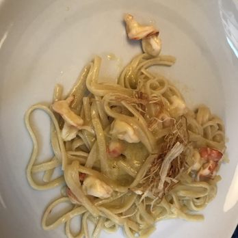 Target - Fettuccine with shrimp and leeks - Italian Near Me - Rome, RM