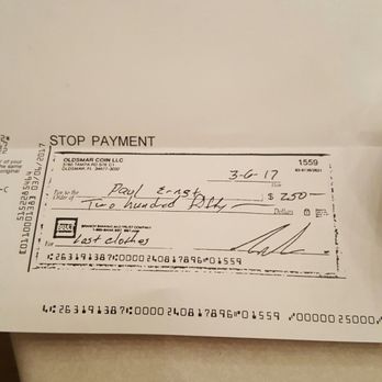 Oldsmar Coin Laundry - This is the check that was paid to me and then he stopped payment on it. We're scammers this is proffered he owed us money he's a thief - Laundry Services Near Me - Oldsmar, Florida Oldsmar Coin Laundry - This is the check that was paid to me and then he stopped payment on it. We're scammers this is proffered he owed us money he's a thief - Laundry Services Near Me - Oldsmar, Florida