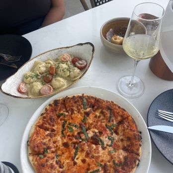 Nonna Osteria - Downtown San Antonio - pizza margherita and lobster ravioli - Italian Near Me - San Antonio, Texas Nonna Osteria - Downtown San Antonio - pizza margherita and lobster ravioli - Italian Near Me - San Antonio, Texas