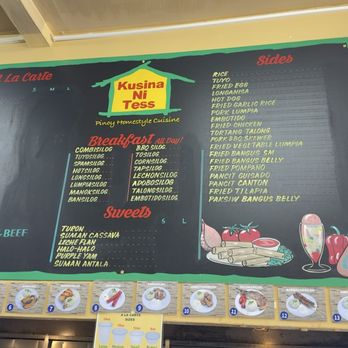 Kusina Ni Tess - Kusina Ni Tess Menu 6/2026 - Filipino Near Me - San Francisco, California