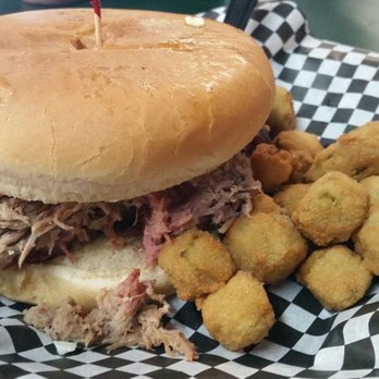 Bishop's BBQ - Jumbo Pulled Pork Sandwich. - Barbeque Near Me - Tupelo, Mississippi