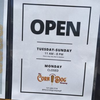The Corndog - Food Trucks Near Me - Saint Petersburg, Florida The Corndog - Food Trucks Near Me - Saint Petersburg, Florida