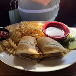 French dip with fries