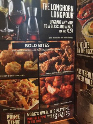 Menu photo 4 LongHorn Steakhouse Tucson, AZ