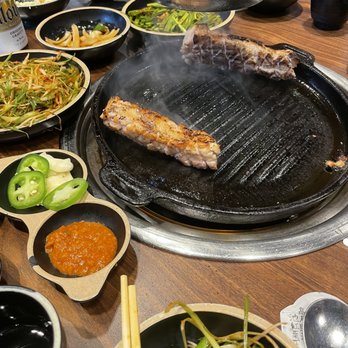 Gopchang Story Flushing - Honey Comb Pork Belly - Barbeque Near Me - Flushing, New York Gopchang Story Flushing - Honey Comb Pork Belly - Barbeque Near Me - Flushing, New York