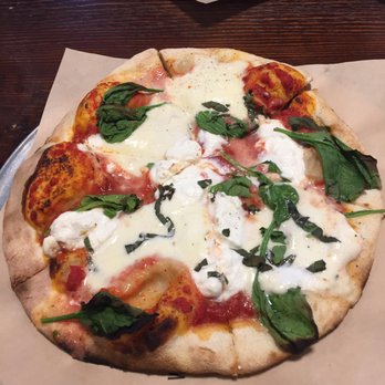 Your Pie Pizza - Clemson Dockside - Ricotta, fresh mozzarella, spinach & basil! - Pizza Near Me - Clemson, South Carolina Your Pie Pizza - Clemson Dockside - Ricotta, fresh mozzarella, spinach & basil! - Pizza Near Me - Clemson, South Carolina