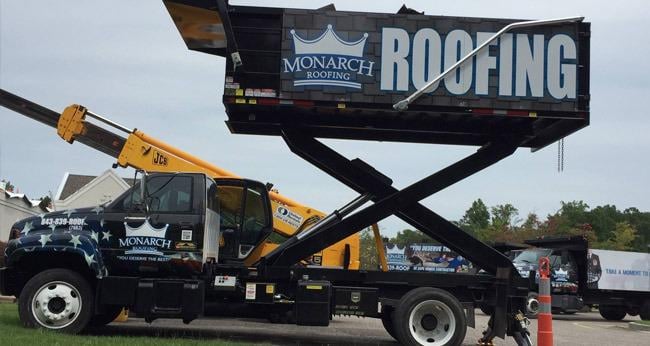 Slide of Monarch Roofing