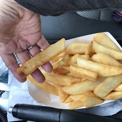 Walt's Steak Shop - Huge fries but booooring!