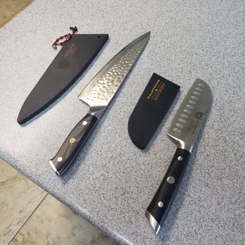 Richard Raponi's Sharpening Service - Got my chef knife back from him today. Its razor sharpe . Makes cooking much more enjoyable when you have a nice sharpe knife. Thank you. - Knife Sharpening Near Me Richard Raponi's Sharpening Service - Got my chef knife back from him today. Its razor sharpe . Makes cooking much more enjoyable when you have a nice sharpe knife. Thank you. - Knife Sharpening Near Me