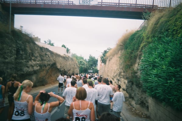 La Tomatina festival by null