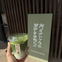 Strawberry matcha