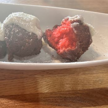 Amina - Red Velvet Doughnut Holes - Southern Near Me - Philadelphia, Pennsylvania