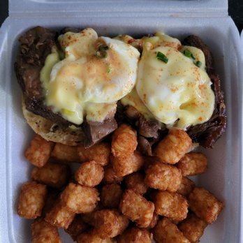 Button Up Cafe - Korean Braised Beef Eggs Benny - Breakfast & Brunch Near Me - Pearl City, Hawaii Button Up Cafe - Korean Braised Beef Eggs Benny - Breakfast & Brunch Near Me - Pearl City, Hawaii