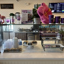 PJ's Coffee - Sugary food options plus cup sizes