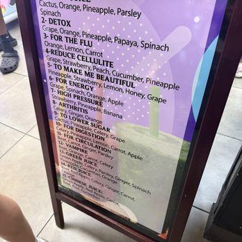La Michoacana Prime - I got the detox #2 and My Husband got The Green Juice #13 Both were 10/10 - Desserts Near Me - Stockton, California
